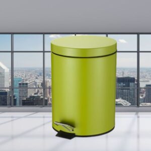 Thùng rác inox 20L sơn xanh 5 htx thung rac inox 20l son xanh trdi20 g1 32