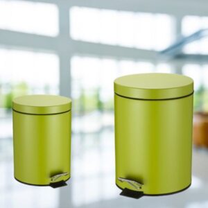 Thùng rác inox 20L sơn xanh 7 htx thung rac inox 20l son xanh trdi20 g1 34