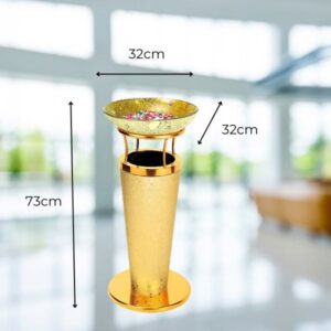 Thùng rác inox bọc giả da khay thủy tinh 7 htx thung rac inox boc gia da khay thuy tinh htyh 36p 32