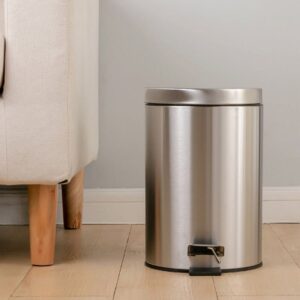 Thùng rác inox đạp chân 7 lít 6 htx thung rac inox dap chan 7 lit hti7l d 33