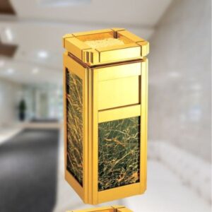 htx thung rac inox ma vang da den co gat tan htg 16 b2 34