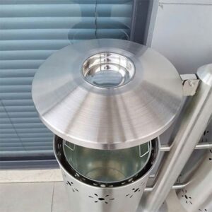 Thùng rác inox treo đôi ngoài trời 7 htx thung rac inox treo doi ngoai troi hti58 q 32