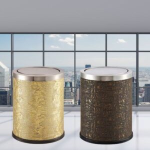 Thùng rác nắp lật bọc giả da 6 htx thung rac nap lat boc gia da etz1g03 l etz1i15 etz1g04 htd 52a 32