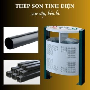Thùng rác ngoài trời 2 ngăn cao cấp 7 htx thung rac ngoai troi 2 ngan cao cap etp0z12 33