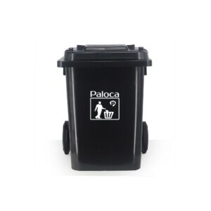 Thùng rác nhựa 80L màu xanh lá 5 htx thung rac nhua 80l mau xanh la htn80 g1 34