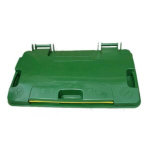 Thùng rác nhựa HDPE 660 lít 2 htx thung rac nhua hdpe 660 lit htn660 38