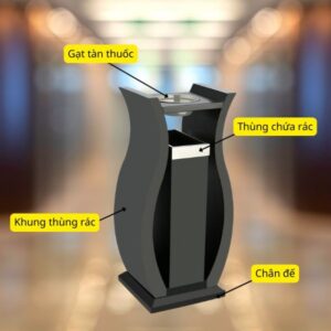 htx thung rac thep co gat tan dat sanh hts 99 34