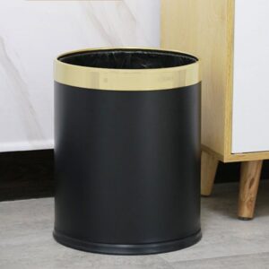 Thùng rác thép phun sơn 2 lớp không nắp 6 htx thung rac thep phun son 2 lop khong nap hts 06f 32