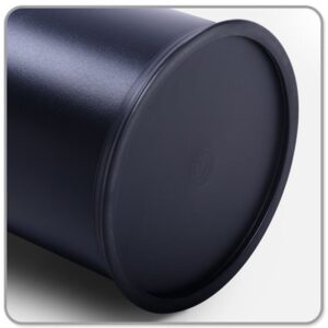 Thùng rác thép phun sơn 2 lớp không nắp 7 htx thung rac thep phun son 2 lop khong nap hts 06f 33