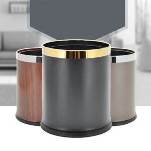 Thùng rác thép phun sơn 2 lớp không nắp 9 htx thung rac thep phun son 2 lop khong nap hts 06f 35