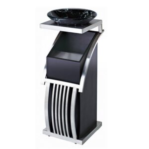 Thùng rác thép sơn tĩnh điện khay đá