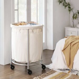 Xe đẩy đồ vải inox tròn 9 htx xe day do vai inox tron htix33t f 35