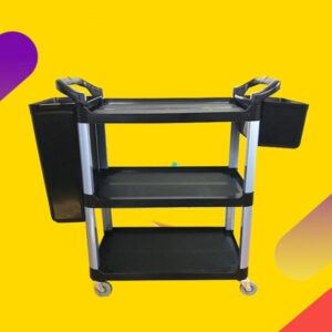 Xe đẩy dọn bàn ăn đa năng 6 htx xe day don ban an da nang ht08161 ht08162d 32