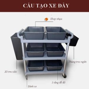 htx xe day don ban nhua khung nhom co khay dung ht08173 32