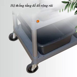 htx xe day don ban nhua khung nhom co khay dung ht08173 35