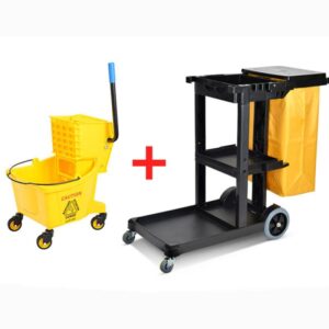 Xe đẩy dọn vệ sinh 3 tầng 8 htx xe day don ve sinh 3 tang ht08180 37