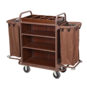 Xe đẩy làm buồng 2 túi vải