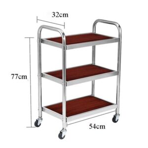 Xe đẩy phục vụ 3 tầng nhà hàng 7 htx xe day phuc vu 3 tang nha hang xdig74 3 33