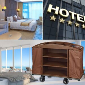 Xe dọn buồng phòng thép sơn tĩnh điện 8 htx xe don buong phong thep son tinh dien htsx08a 35