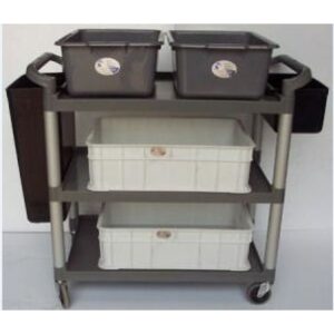 Xe dọn đồ bẩn khách sạn