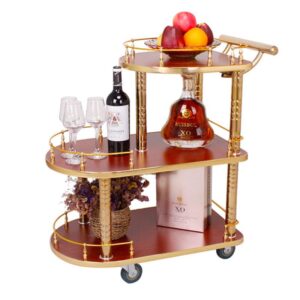 Xe phục vụ rượu 3 tầng