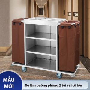 Xe trolley làm buồng khung inox 6 htx xe trolley lam buong khung inox htixk4a 31