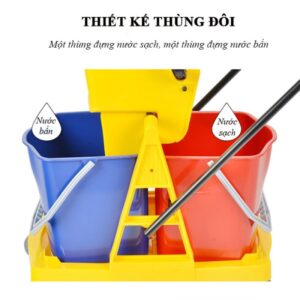 Xe vắt móp đôi 2 xô 34 lít 7 htx xe vat mop doi 2 xo 34 lit ht08075 34