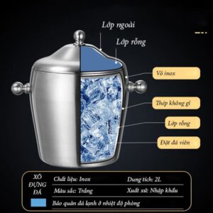 Xô đựng đá giữ nhiệt 9 htx xo dung da giu nhiet hti x2ln 35