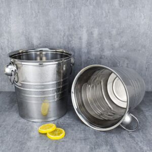 Xô đựng đá inox 7 htx xo dung da inox hti x2l 33