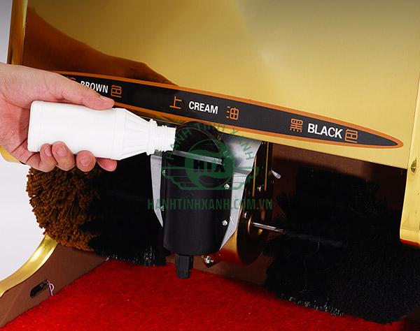 Phụ kiện máy đánh giày 11 Mỗi model máy chà giày thiết kế hộp đựng xi riêng