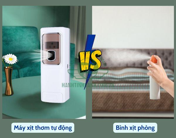 So sánh máy xịt thơm tự động và bình xịt phòng thông thường 12 Bạn chọn máy xịt thơm tự động hay bình xịt phòng thông thường?