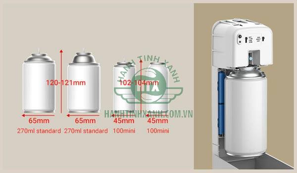 Tổng hợp các lỗi dễ mắc khi sử dụng máy xịt thơm tự động 11 Đảm bảo sử dụng đúng loại bình đựng dung dịch cho máy
