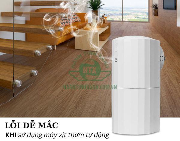 Tổng hợp các lỗi dễ mắc khi sử dụng máy xịt thơm tự động 7 Khám phá các lỗi khi dùng bịt xịt thơm tự động phòng