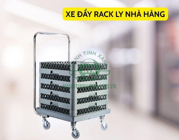 Xe đẩy rack ly là gì? Hướng dẫn sử dụng xe đẩy rack ly đúng cách 6 Xe đẩy khay rack ly, bát đĩa là thiết bị thường thấy tại nhà hàng