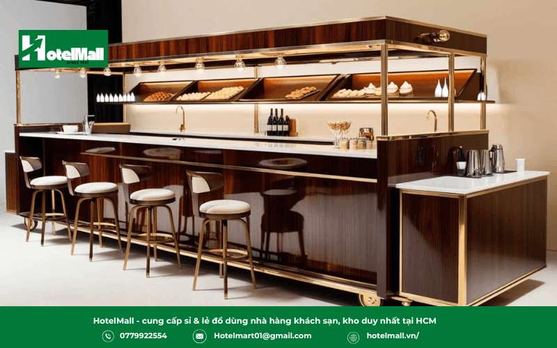 Xe đẩy phục vụ 10