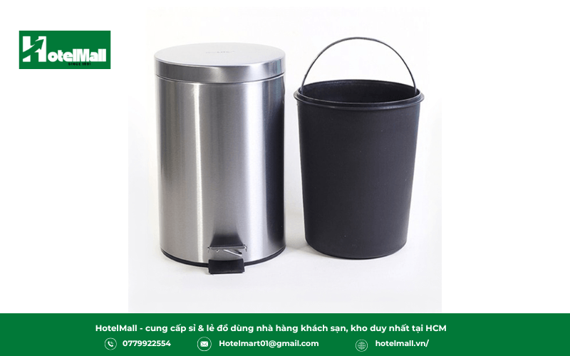 Thùng rác inox